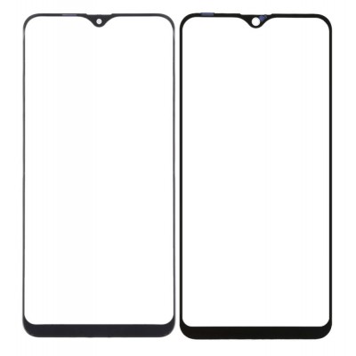 Replacement Front Glass For Vivo Y93 Black By - Maxbhi Com