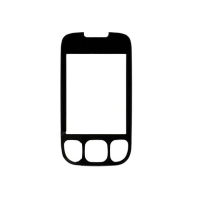 Front Glass Lens For Nokia 6303 Classic Black - Maxbhi Com