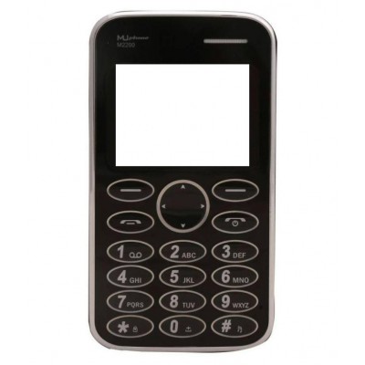 Full Body Housing For Mu Phone M2200 Black - Maxbhi Com
