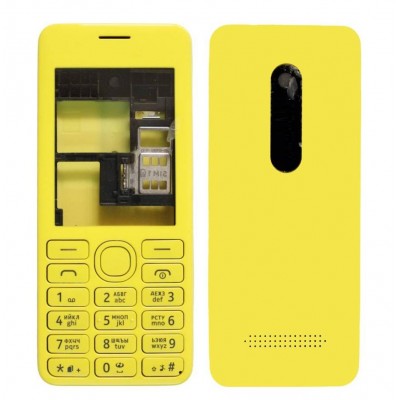 Full Body Housing For Nokia 2060 Yellow - Maxbhi Com