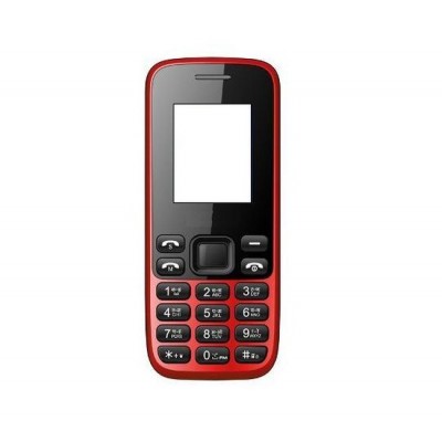 Full Body Housing For Spice Boss Fun M5017 Red - Maxbhi Com