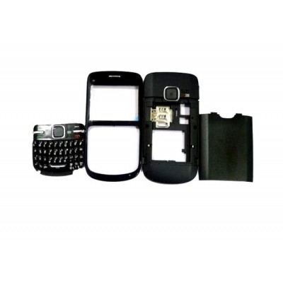 Full Body Housing For Nokia C303 Black - Maxbhi Com