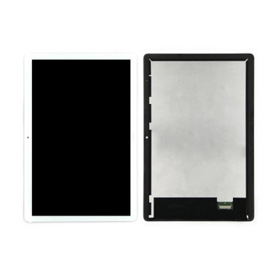 Lcd With Touch Screen For Huawei Mediapad T5 White By - Maxbhi Com