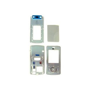 Full Body Housing For Lg Kg800 Chocolate Phone White - Maxbhi Com