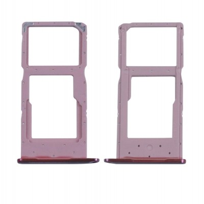 Sim Card Holder Tray For Huawei Honor 10 Lite Red - Maxbhi Com
