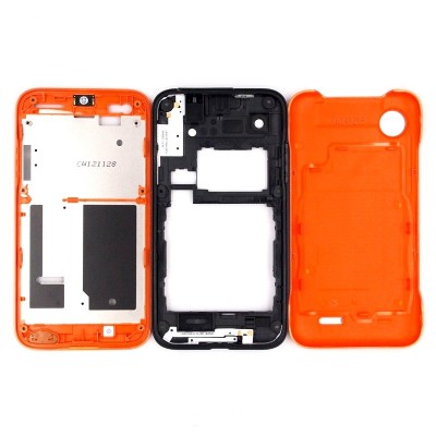 Full Body Housing For Lenovo A660 Orange - Maxbhi Com