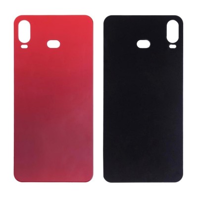 Back Panel Cover For Samsung Galaxy A6s Red - Maxbhi Com