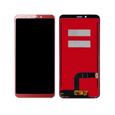 Lcd With Touch Screen For Samsung Galaxy A6s Red By - Maxbhi Com