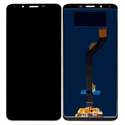 Lcd With Touch Screen For Infinix Hot 6 Black By - Maxbhi Com