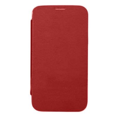 Flip Cover For Celkon A355 Red By - Maxbhi Com