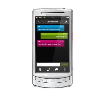 Full Body Housing For Samsung Vodafone 360 H1 Silver - Maxbhi Com