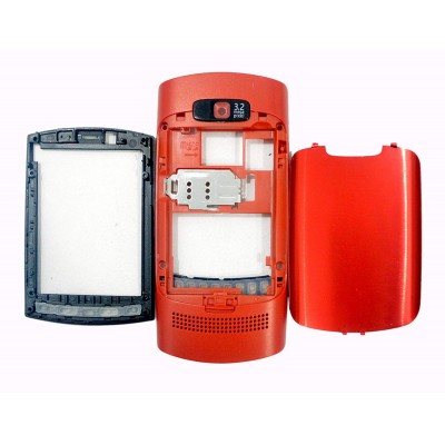 Full Body Housing For Nokia 303 Red - Maxbhi Com
