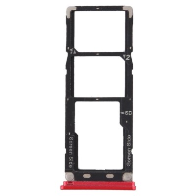 Sim Card Holder Tray For Tecno Mobile Camon X Pro Red - Maxbhi Com