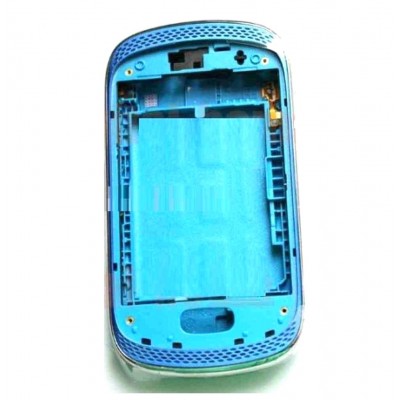 Full Body Housing For Samsung Galaxy Music Blue - Maxbhi Com