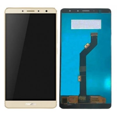 Lcd With Touch Screen For Tecno Mobile Phantom 6 Plus White By - Maxbhi Com