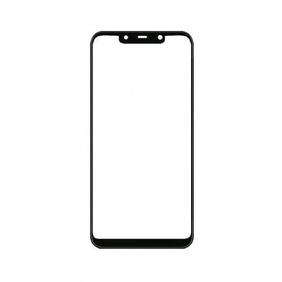 Replacement Front Glass For Tecno Mobile Camon 11 Pro Black By - Maxbhi Com