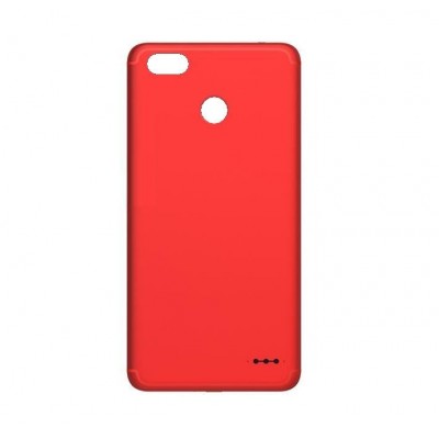 Back Panel Cover For Tecno Mobile Spark Red - Maxbhi Com