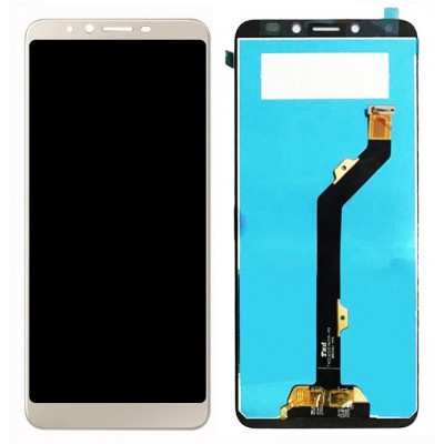 Lcd With Touch Screen For Tecno Mobile Camon X White By - Maxbhi Com