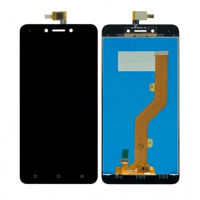 Lcd With Touch Screen For Tecno Mobile Pouvoir 1 Black By - Maxbhi Com