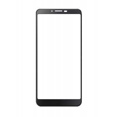 Replacement Front Glass For Tecno Mobile Camon X Black By - Maxbhi Com