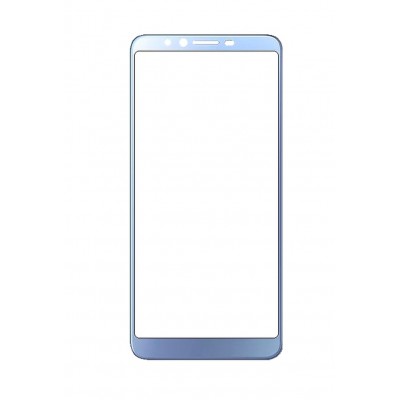 Replacement Front Glass For Tecno Mobile Camon X Blue By - Maxbhi Com