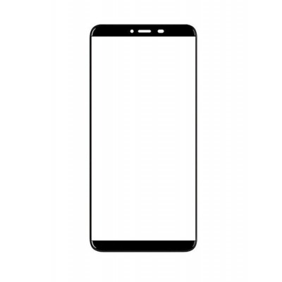 Replacement Front Glass For Tecno Mobile Spark 2 Black By - Maxbhi Com