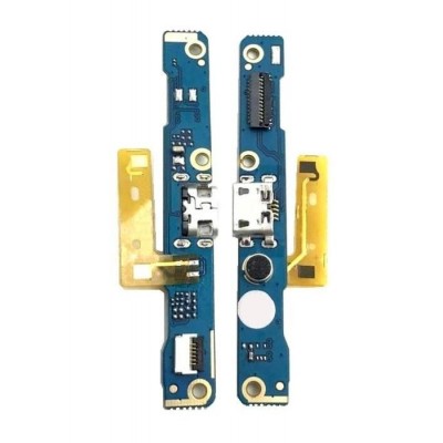 Charging Connector Flex Pcb Board For Micromax Canvas Spark Q380 By - Maxbhi Com