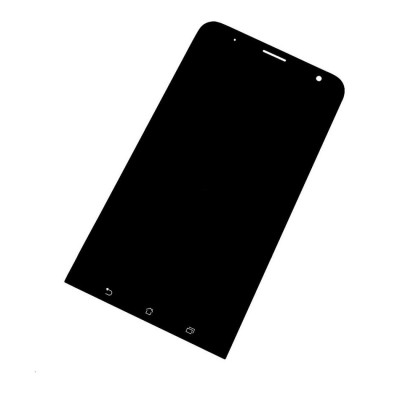 Lcd With Touch Screen For Asus Zenfone 2 Laser Ze601kl Silver By - Maxbhi Com