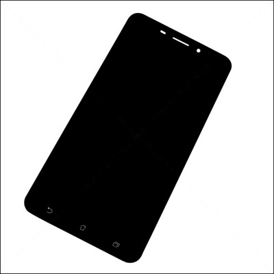 Lcd With Touch Screen For Asus Zenfone 3 Laser Black By - Maxbhi Com