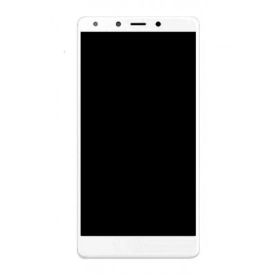 Lcd With Touch Screen For Infinix Zero 4 Plus Silver By - Maxbhi Com