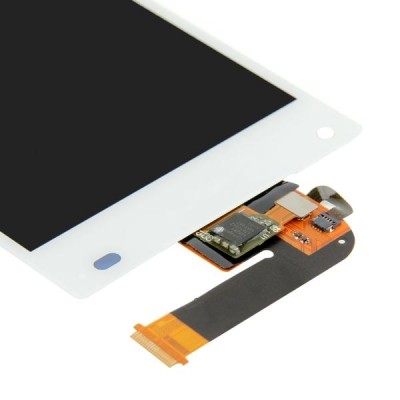 Lcd With Touch Screen For Sony Xperia Z5 Compact White By - Maxbhi Com