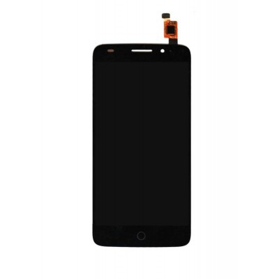 Lcd With Touch Screen For Videocon Q1 V500k Black By - Maxbhi Com