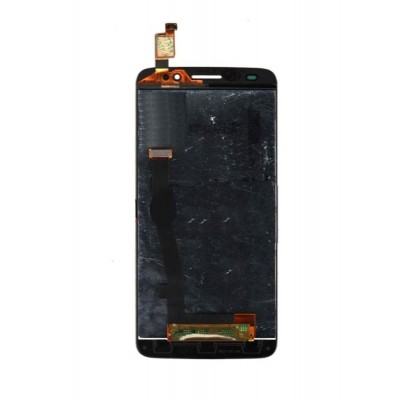 Lcd With Touch Screen For Videocon Q1 V500k Black By - Maxbhi Com