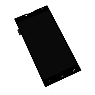 Lcd With Touch Screen For Panasonic P66 Mega Black By - Maxbhi Com