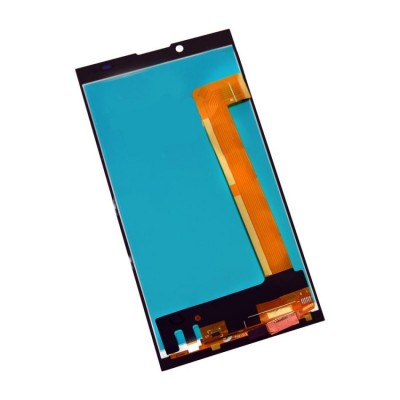 Lcd With Touch Screen For Panasonic P66 Mega Black By - Maxbhi Com
