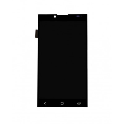Lcd With Touch Screen For Panasonic P66 Mega Black By - Maxbhi Com