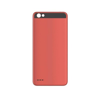Back Panel Cover For Tecno Pop 1 Red - Maxbhi Com