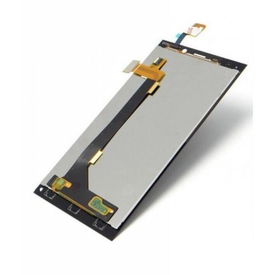 Lcd With Touch Screen For Gionee Elife E7 Black By - Maxbhi Com
