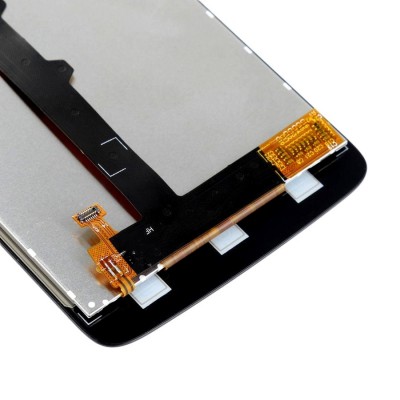 Lcd With Touch Screen For Moto C Black By - Maxbhi Com