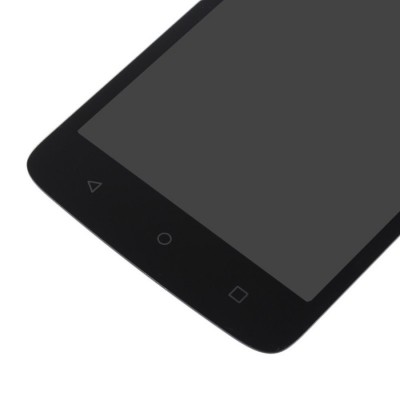 Lcd With Touch Screen For Moto C Black By - Maxbhi Com