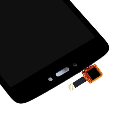 Lcd With Touch Screen For Moto C Black By - Maxbhi Com
