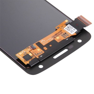Lcd With Touch Screen For Moto Z Play 64gb White By - Maxbhi Com