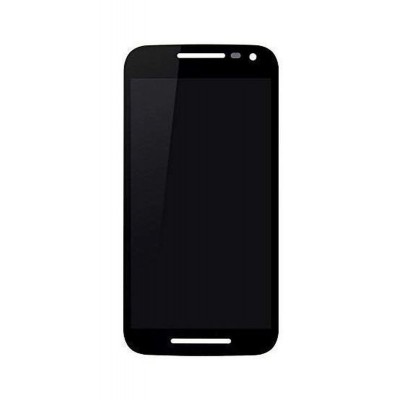 Lcd With Touch Screen For Motorola Moto G Turbo Black By - Maxbhi Com