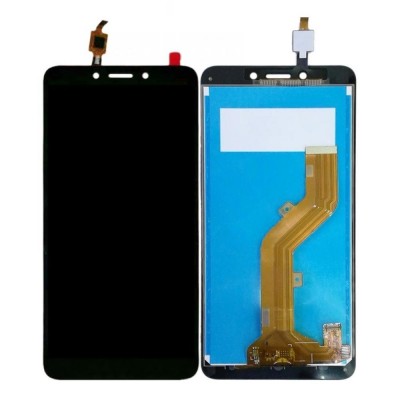LCD with Touch Screen for TECNO Pop 1 Black