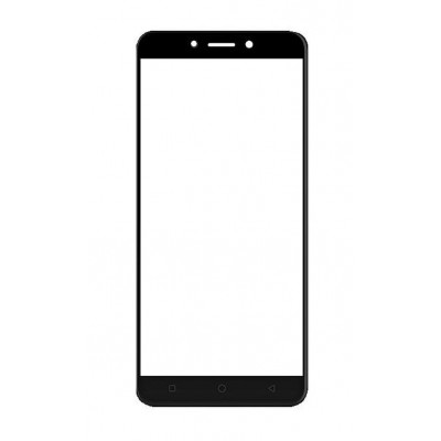 Replacement Front Glass For Techno Pop 1 Pro Black By - Maxbhi Com