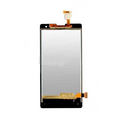 Lcd With Touch Screen For Huawei Honor 3c 4g White By - Maxbhi Com