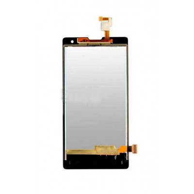 Lcd With Touch Screen For Huawei Honor 3c White By - Maxbhi Com