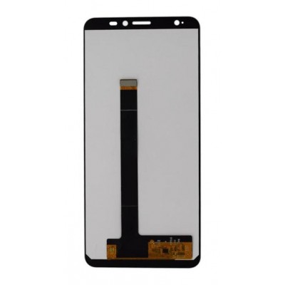 Lcd With Touch Screen For Lava Z61 Black By - Maxbhi Com