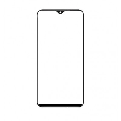 Replacement Front Glass For Vivo Y93s Black By - Maxbhi Com