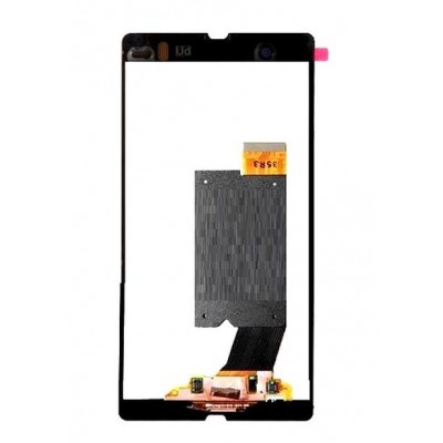 Lcd With Touch Screen For Sony Xperia Z Lt36h Black By - Maxbhi Com